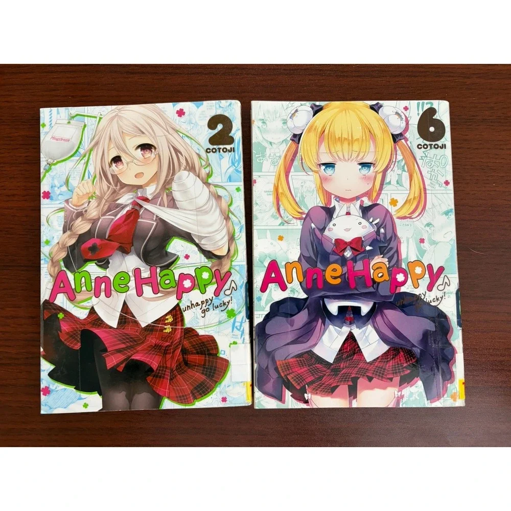 Anne Happy, Vol 2 And Vol 6 Manga Japanese Paperback By Cotoji English Yen Press